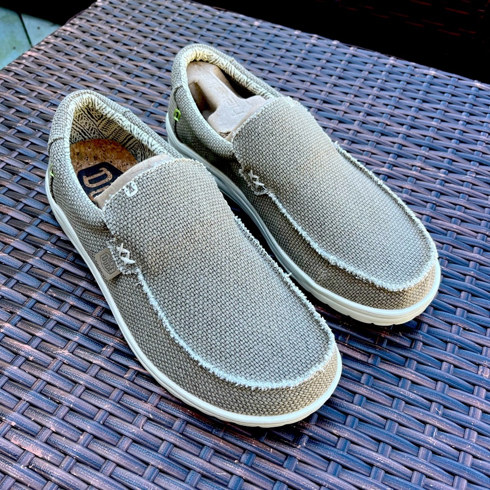 Hey Dude Mens - Mikka Braided Slip On Casual Shoes